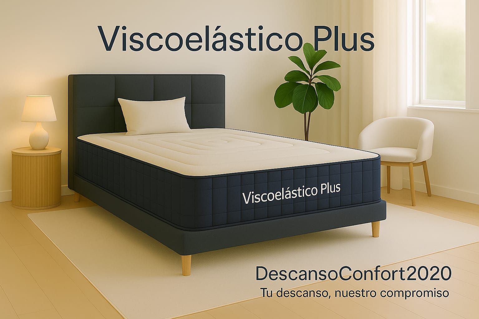 Colchón viscoelástico Plus Confort calidad precio